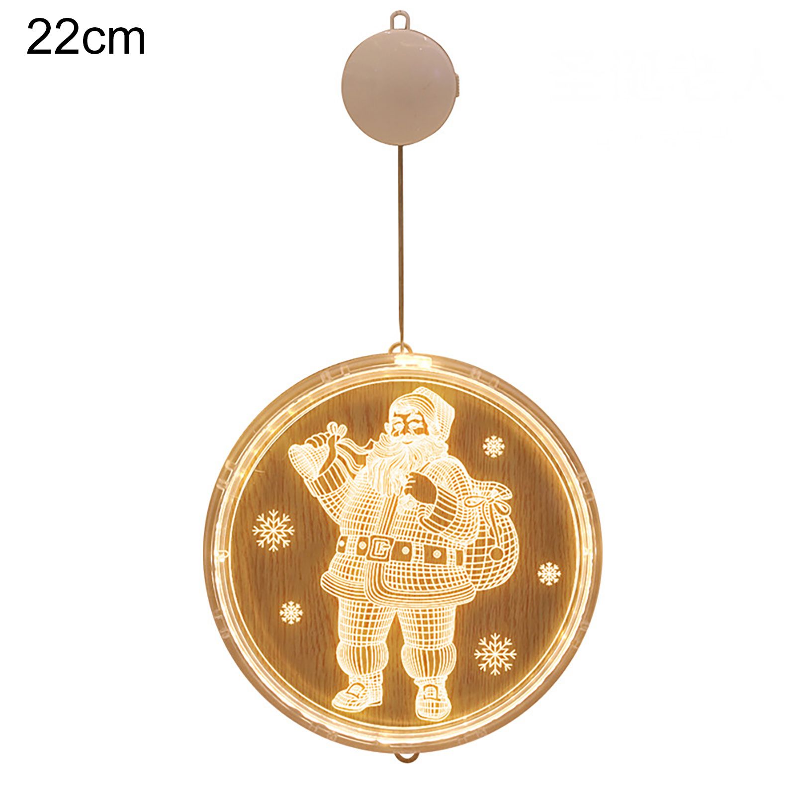 Christ LED Light Wide Application Christ Themed Suction Cup String Light