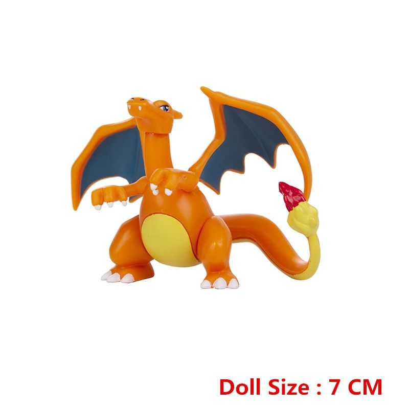 5-13cm Pokemon Pet Figures Collection Pikachu Mewtwo Mew Groudon Charizard Venusaur Blastoise Anime Figures Doll Model Kids Toy