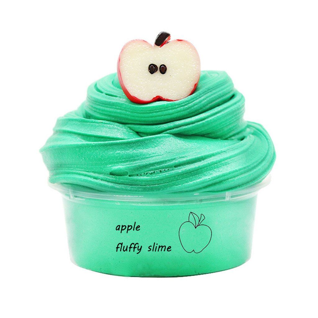 DIY Slime Supplies Fruit Kit Cloud Slime Aromatherapy Pressure Children Slime Toy Antistress Kids Toys for Children Gifts 2021