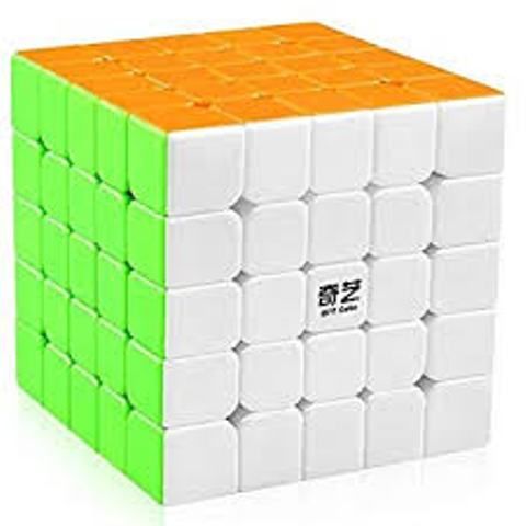 Multi Colored World Famous Magic Cube 5 by 5 Cube,