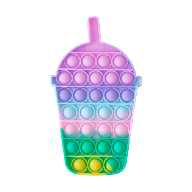 Simple Dimple Fidget Toys Anti Stress Popite Ice Cream Push Bubble  Sensory For Kid  Antiestres  Stress Reliever Toy