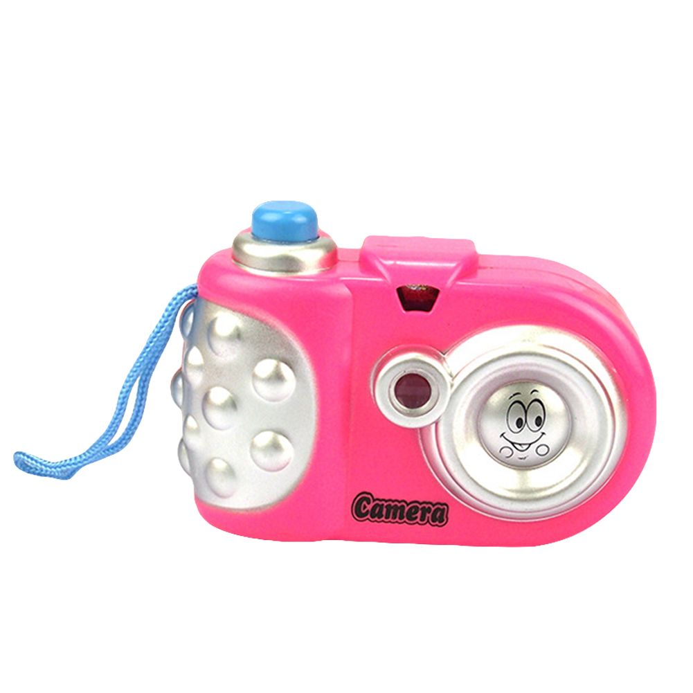 Fun Cartoon Light Projection Camera Toy Baby Kids Cognition Educational Toys