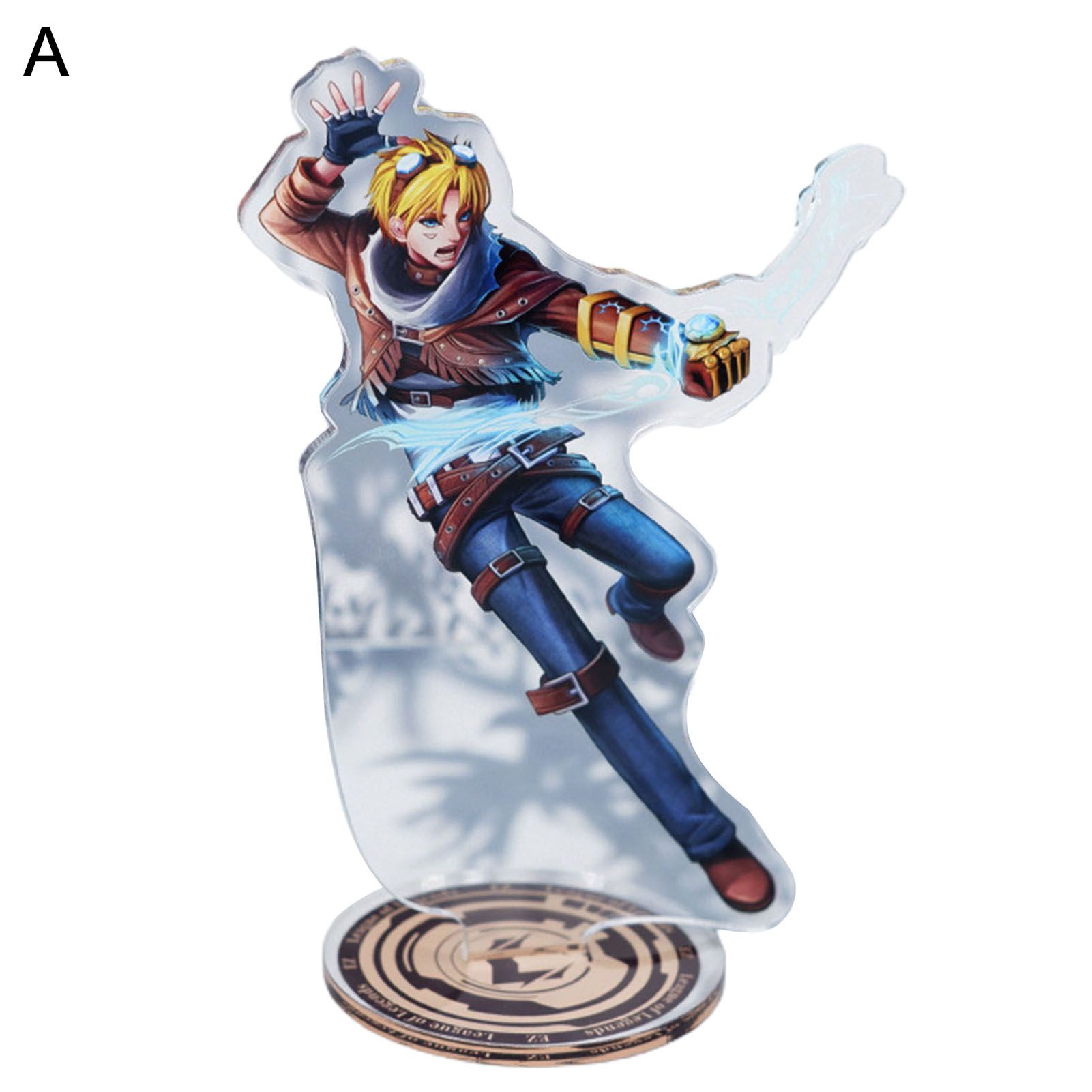 Childrenworld Standing Card Lightweight Anime Kassadin Jinx Figure Card