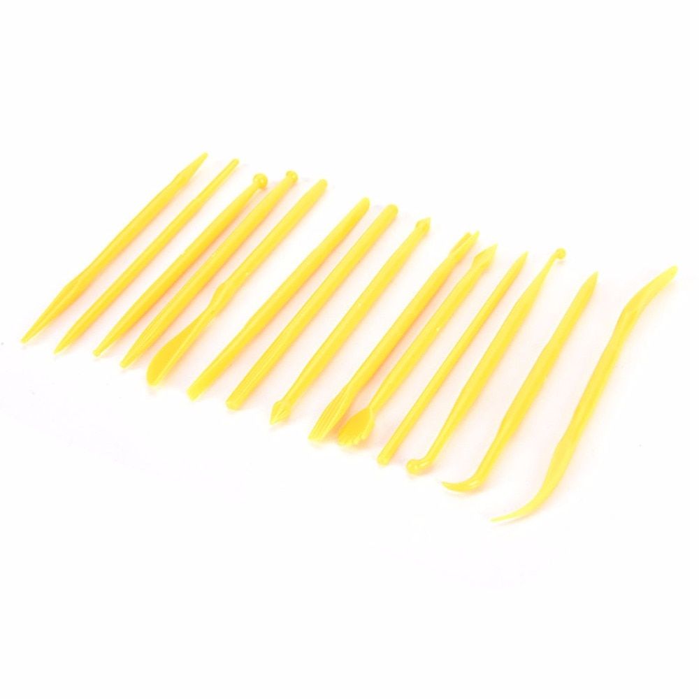 14Pcs/Set DIY Children Favorite Polymer Clay Tools Polyform Sculpey Tools Set For Shaping Clay Tools Playgough Tools Toys