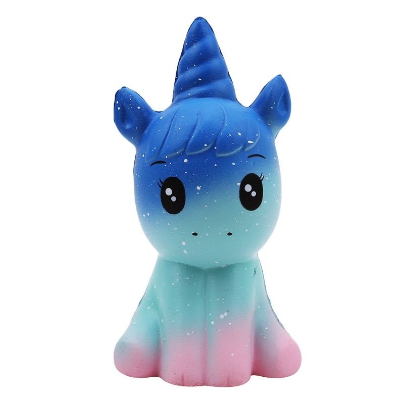 New 12CM Squishy Cute Unicorn Simulation Animal Doll PU Squishy Slow Rising Cream Scented wholesale exquisite kids Xmas gifts