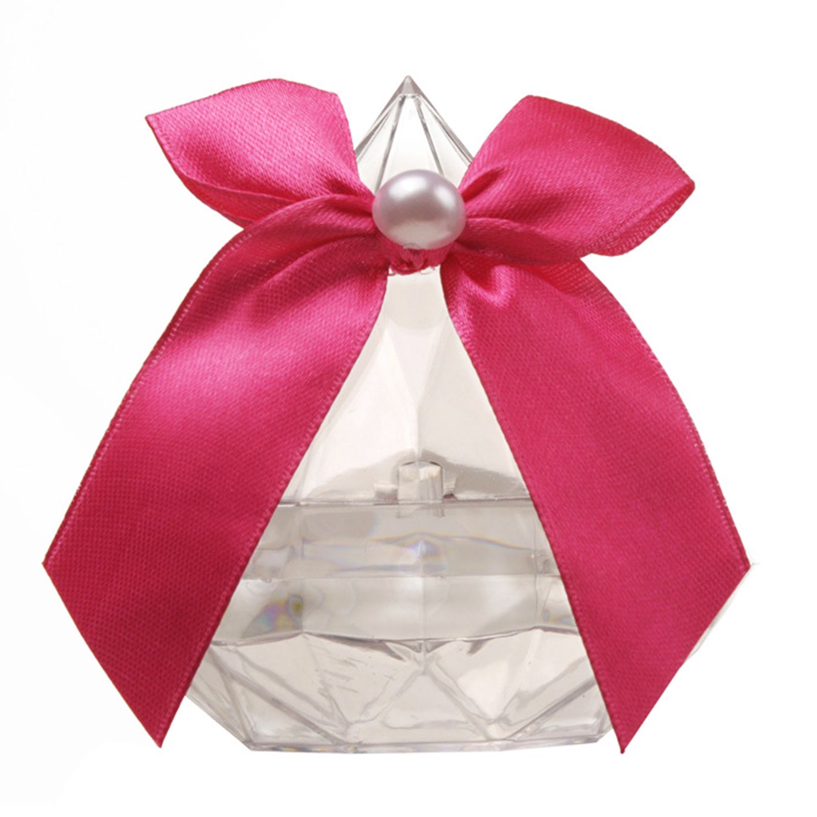 Sweet Box Compt Decorative Plastic Wedding Candy Holder