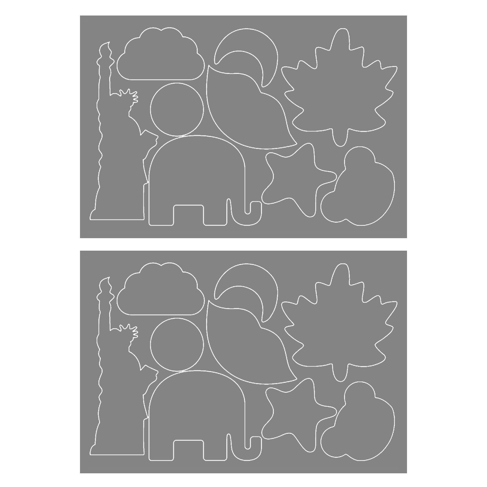 Patch Sticker Porle Fine Texture Tear-resistant Applique Decor