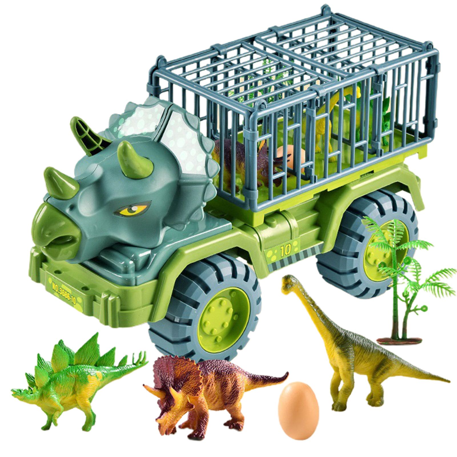 Cart Toy Large Size Inertial Educational Dinosaur Tyrannosaurus Transportation Car Toy for Child