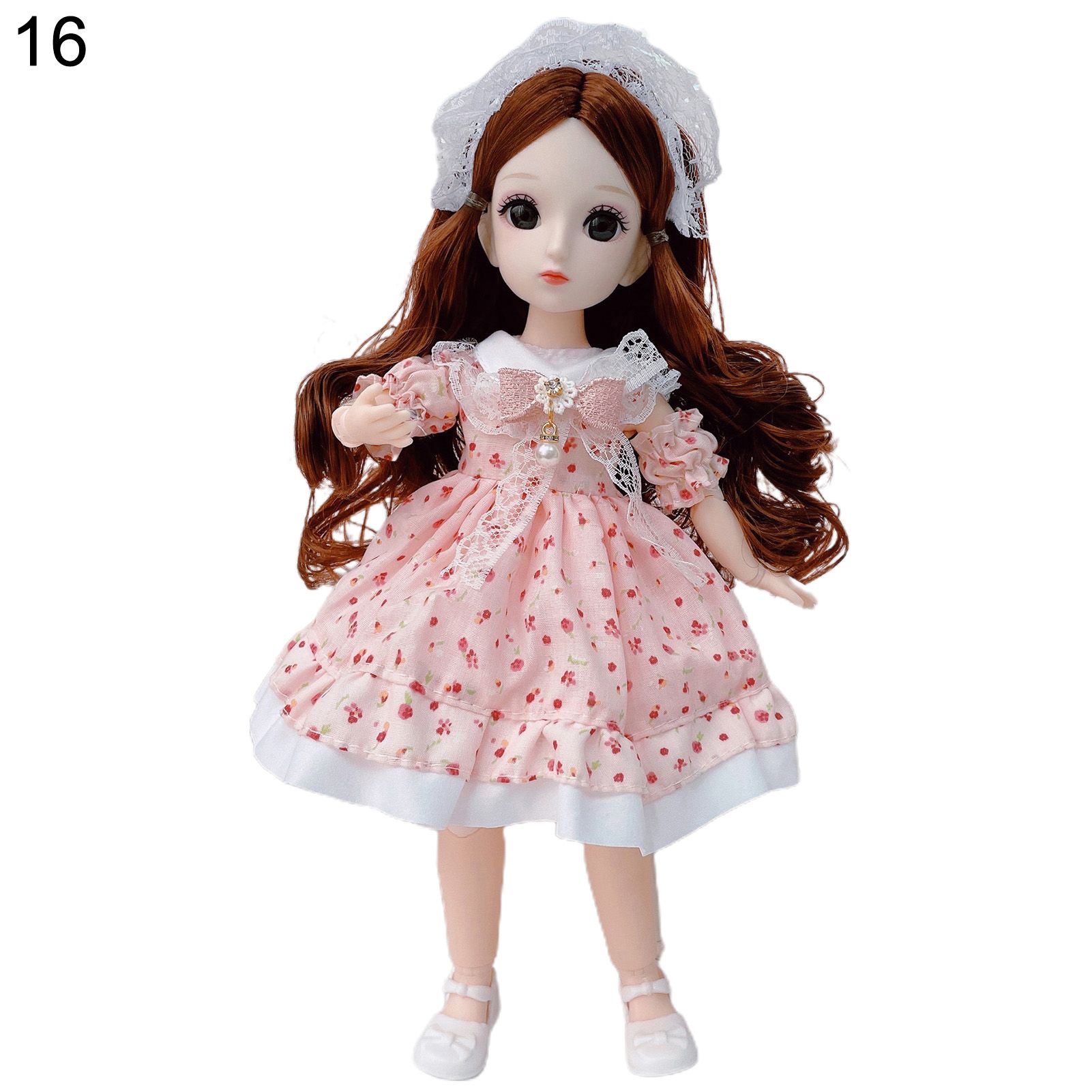 Childrenworld Ball Jointed Doll Vibrant Color 30cm Matte Face Ball Jointed Doll