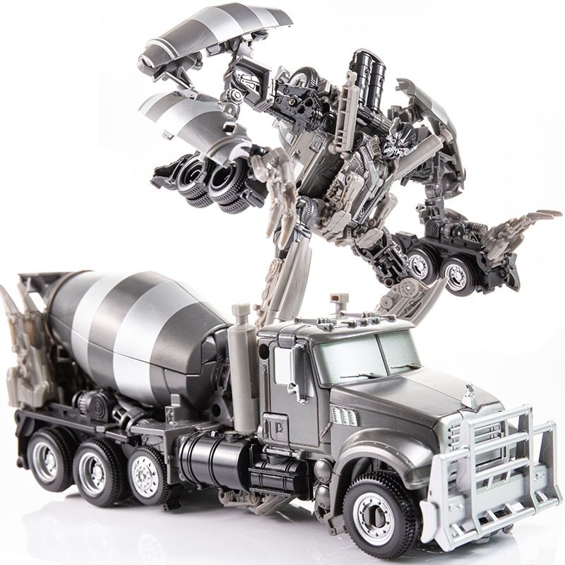 8 IN 1 Big Devastator Transformation Action Figure Toys Robot Car Anime Series Model Classic Boy Kids Gift DD03 DD04