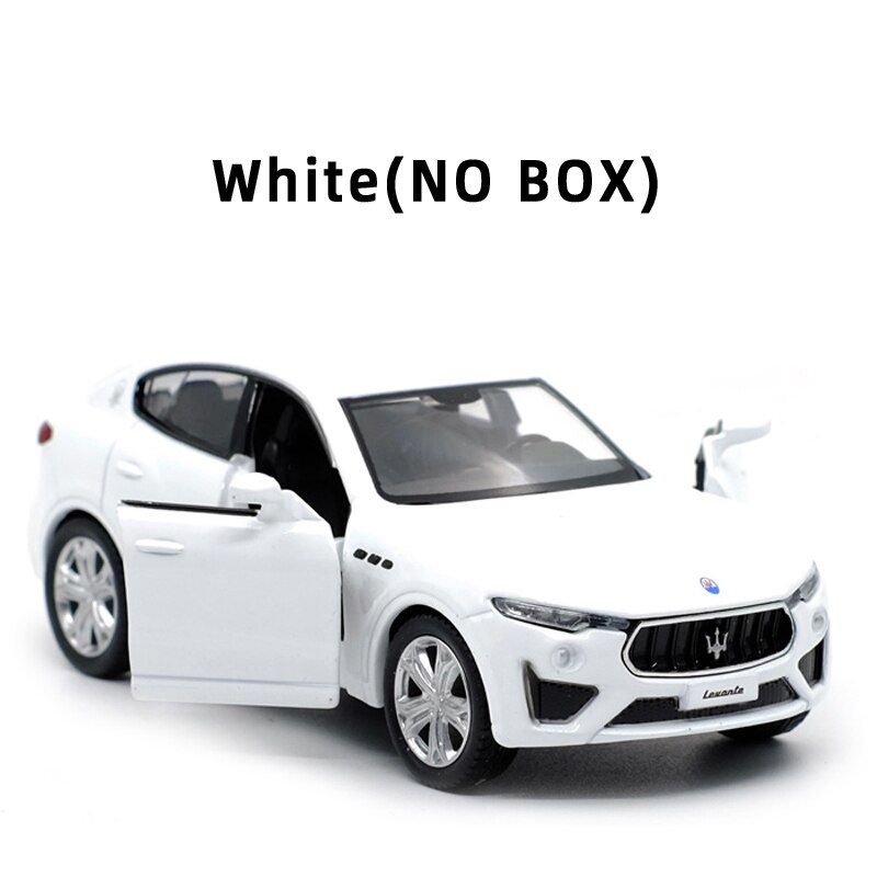 RMZ 1:36 Levate Super SUV Alloy Diecast Car Model Toy With Pull Back For Children Gifts Toy Collection