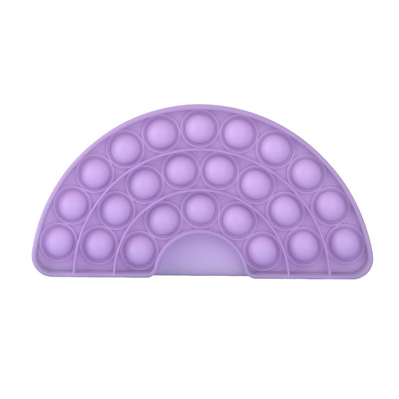 NYT Unzip Toys Glow In The Dark Popit Pop Fidget Silicone Toys Anti Stress Relief Luminous Toy Push Pop Bubble Fidget Figet