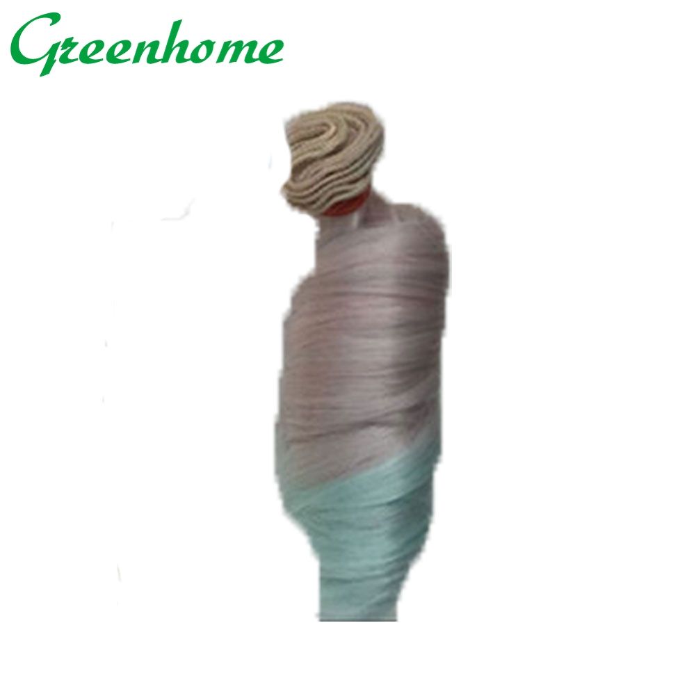 Greenhome Gradient Curly Wig Natural Long Hairpiece Accessory for 1/3 1/4 1/6 BJD Doll