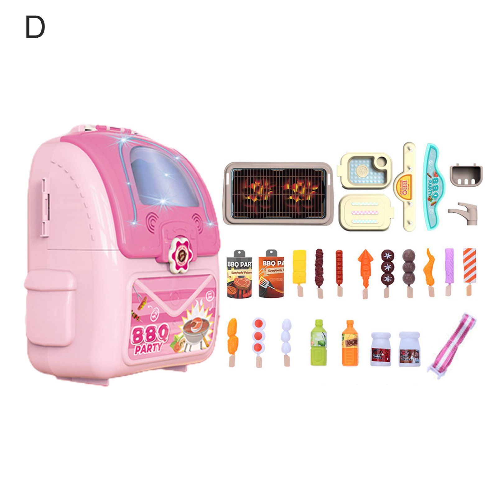 1 Set Pet Space Bag Kit Durable Imagination Ability Pretend Play Toys Pet Care  Play House Set Toys for Kids