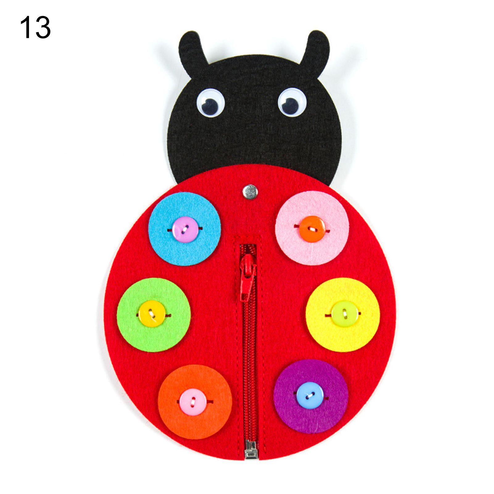 Educational Toys Life Common Sense Theme Easy to Play Fabric DIY Early Education Teaching Toy for Children