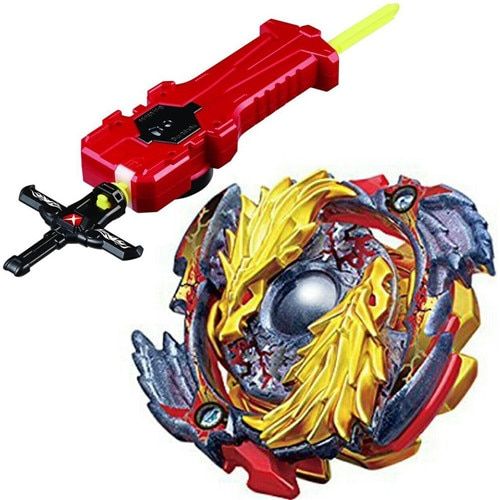 Spinning Top  BURST B-10ter Z Achilles.11.Xt With Sword Launcher Factory Supply Toys Children Gift