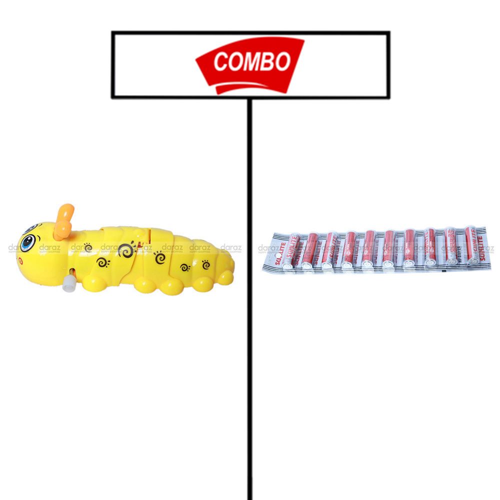 INSECT TOY  & BATTERY SET COMBO PACK