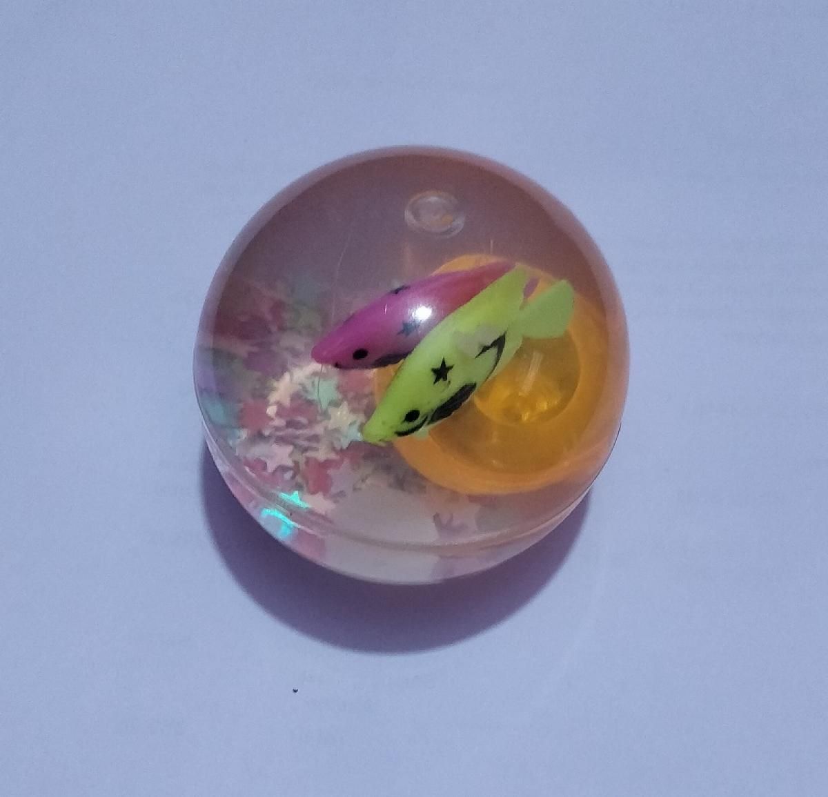 Kids 65Mm Toys Led Light Up Jumping Ball Color Changing Bouncing Ball Super Glitter Water Ball - Multicolor