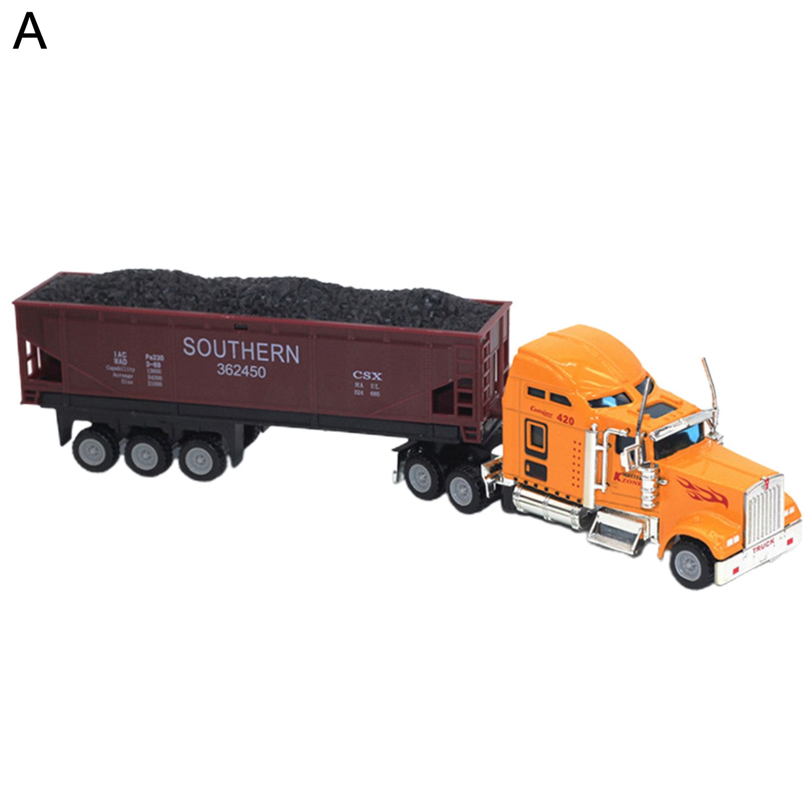 Transport Truck Toy Realistic Automobile Truck Vehicle Model