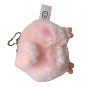 Cartoon Pig Design Plush Stuffed Doll Bag Sweater Brooch Pin Pendant Decoration