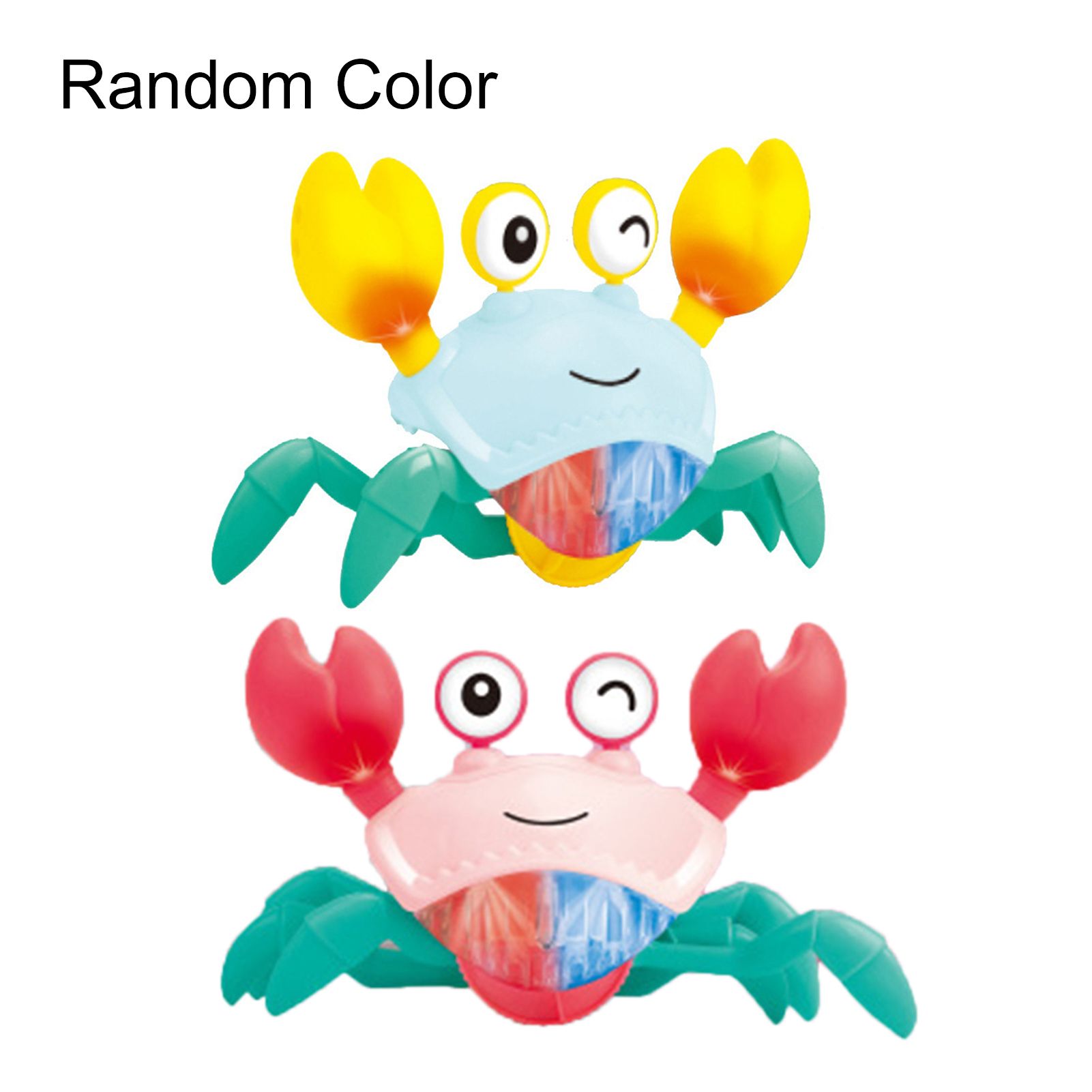 Electronic Pet Toy Adorable Simulated Plastic Creeping Electric Voice Control Crab Toy Birthday Gift