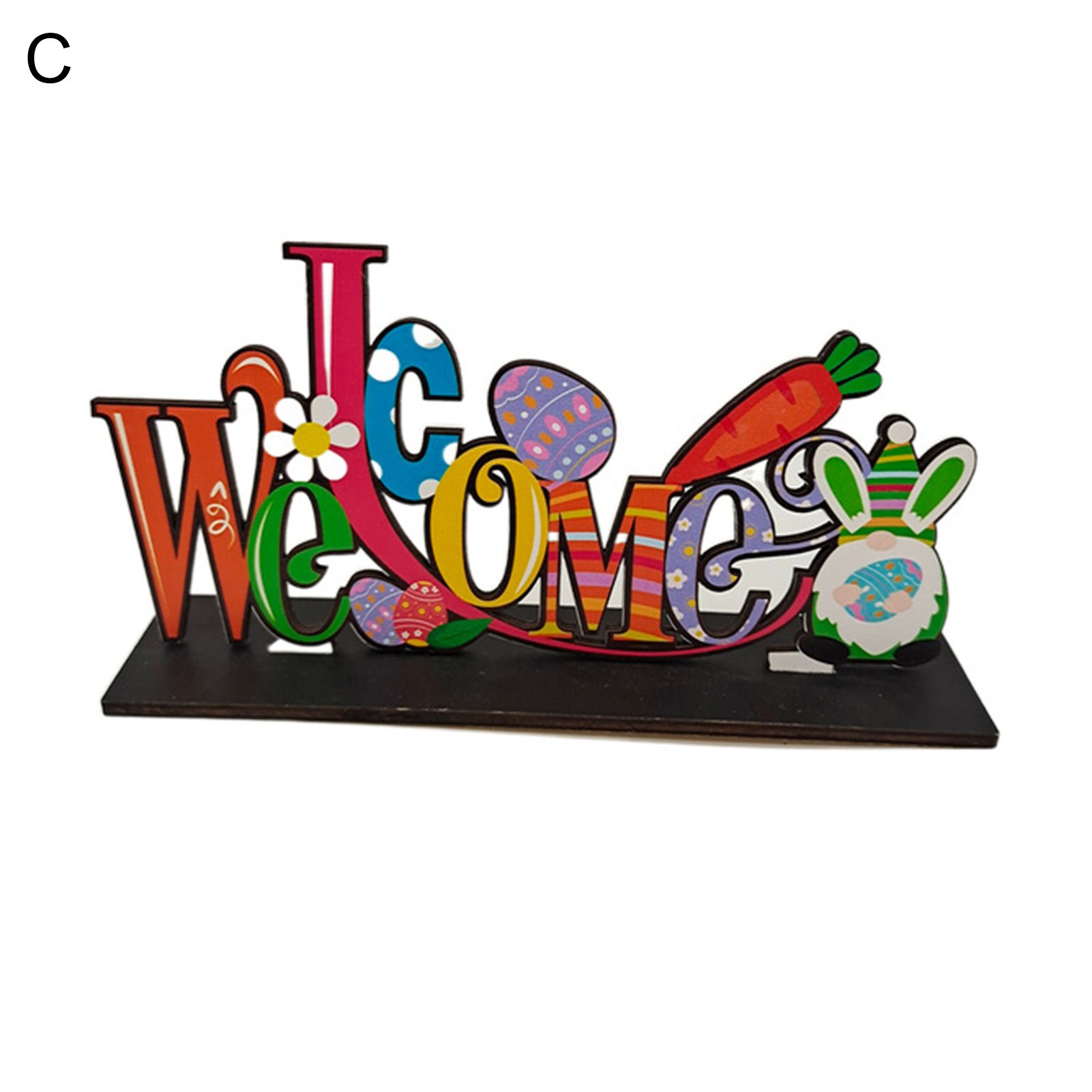 Centerpiece Signs Multipurpose Easter Centerpiece Sign Desktop Decoration