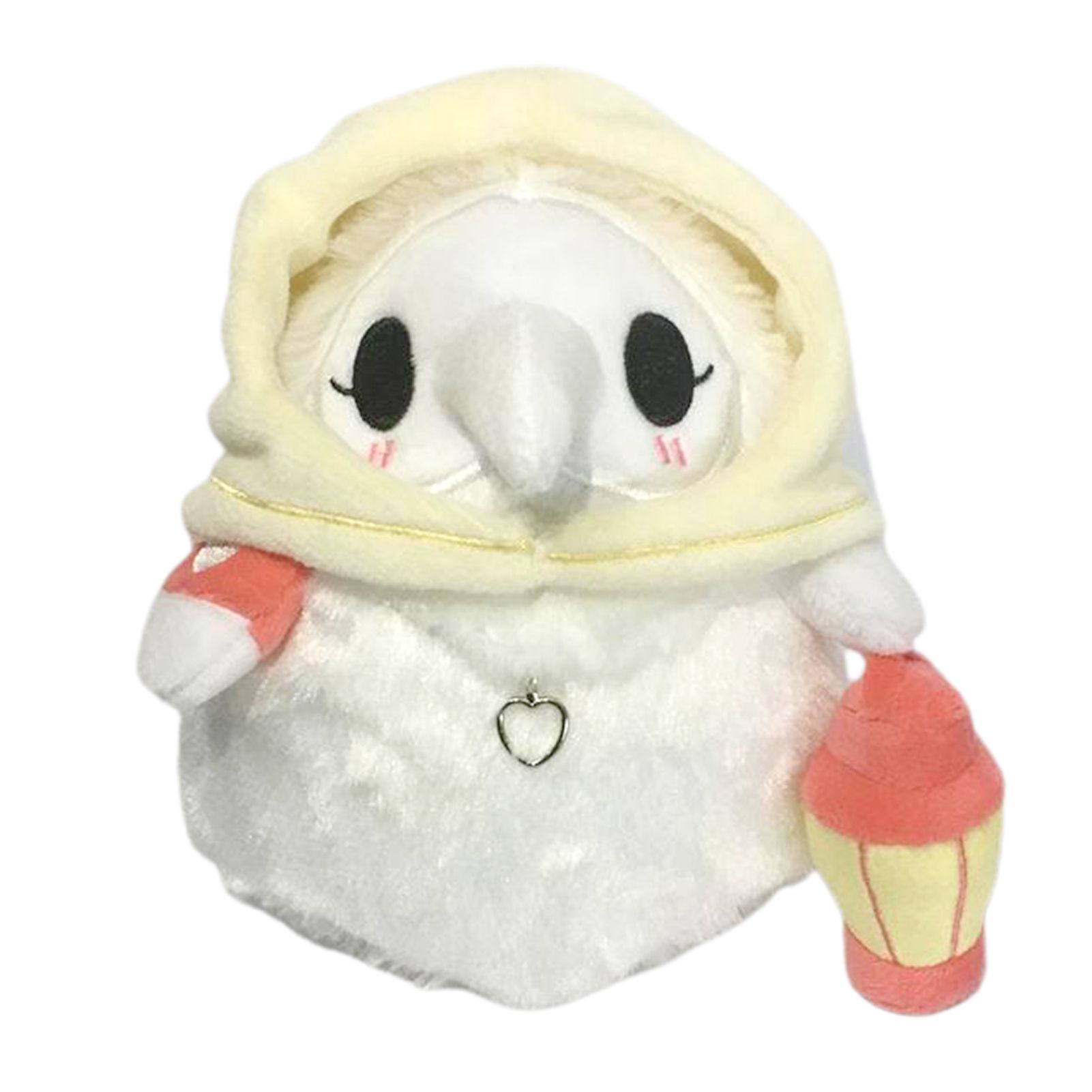 Plague Doctor Doll Steampunk Luminous White Glow in The Dark Plague Doctor Doll for Children