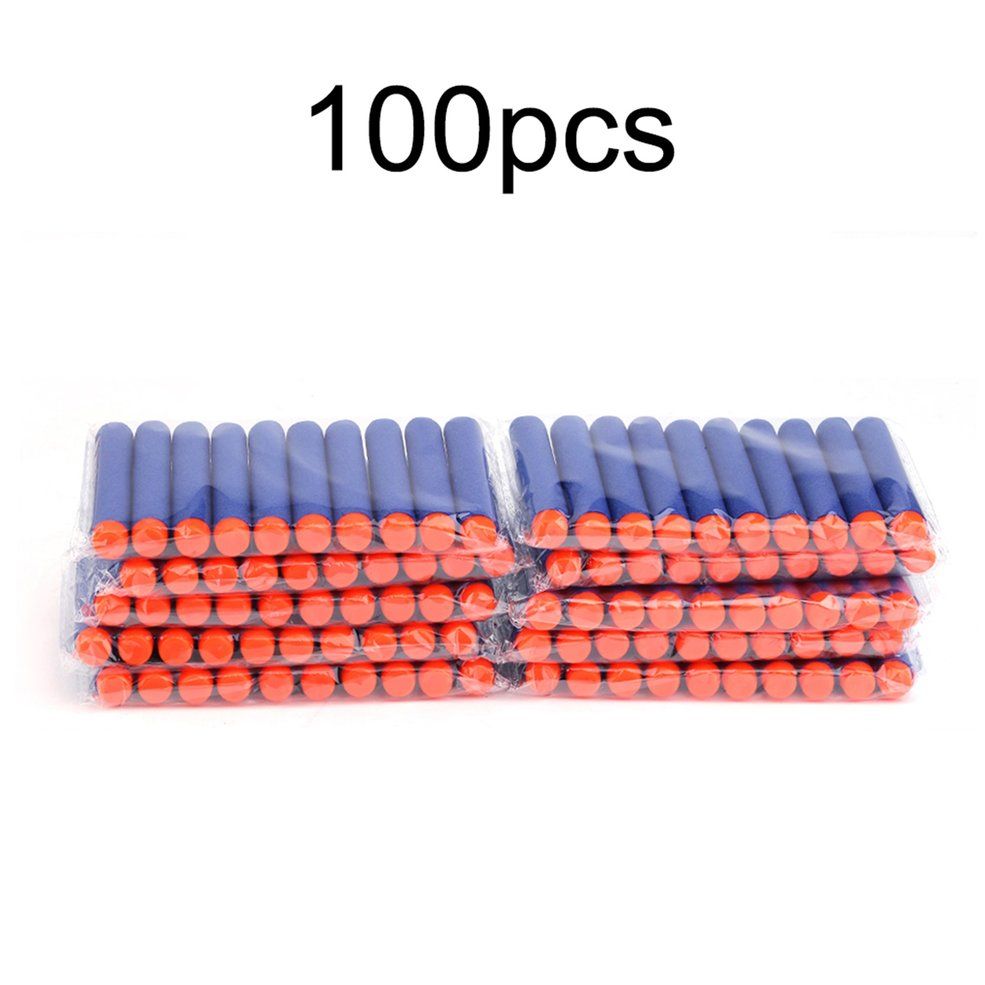 500/200/100 PCS Safe Foam Bullet Dart Bullet EVA Soft Bullet Solid Bullet Dart