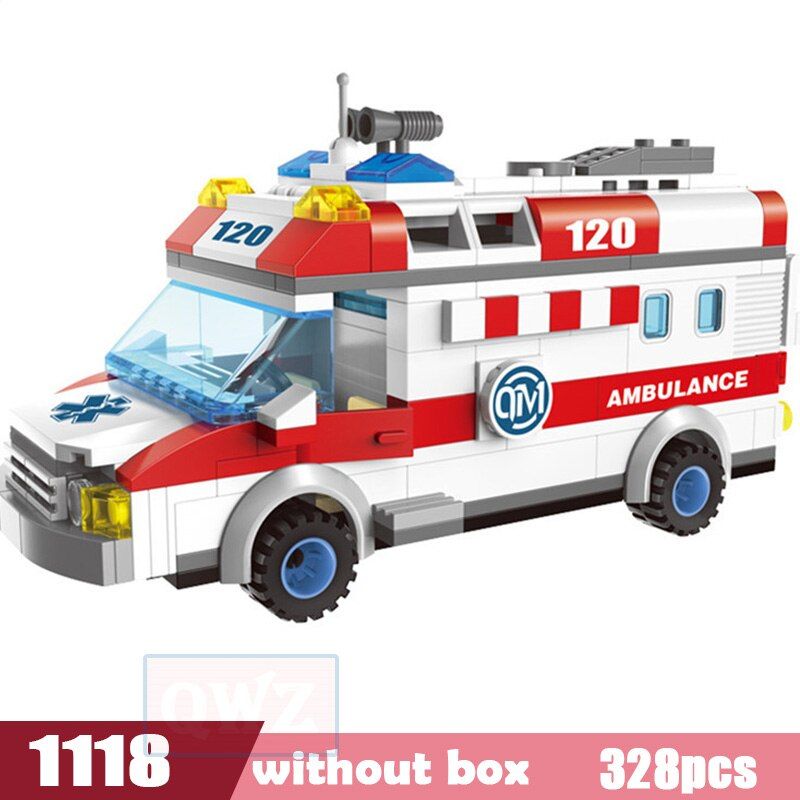 Car Toy City Bus Garage School Bus Cargo Transport Truck Building Blocks Sets Bricks Marvel City Friends Toys For Children