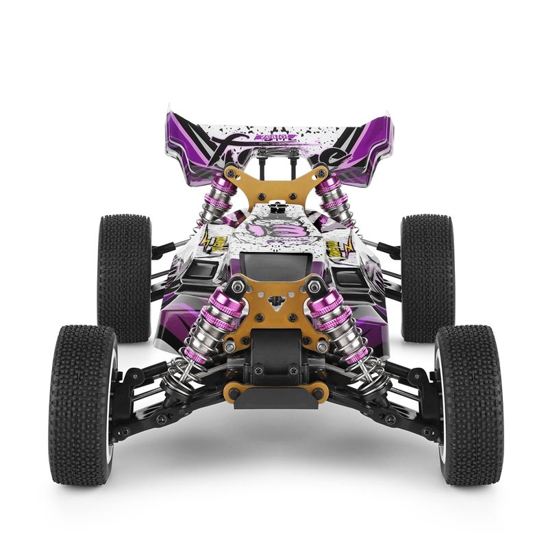 for WLtoys 144001 124019 124018 4 Pcs Metal Shock Absorber Damper RC Car Upgrade Parts Accessories
