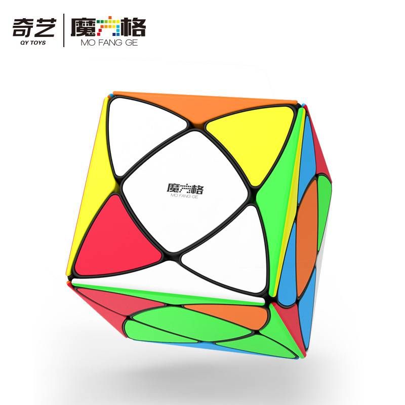 QiYi New Maple Leaf Magic Cube Smooth Professional Game Speed Simple Beginner Neo Cube Adult Children Educational Game Toy Gift