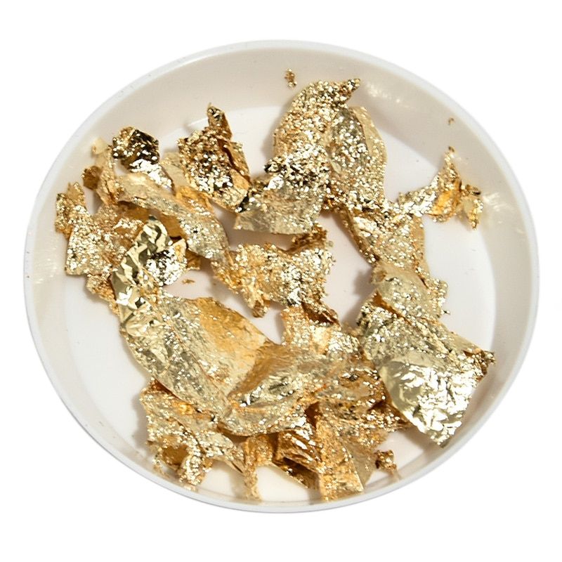 20g/bag Gold/Sliver/Copper Foil Art Craft Paper Leaf Leaves Sheets Bulk Foil Paper Leaves For Gilding DIY Nail Flake Art Decor