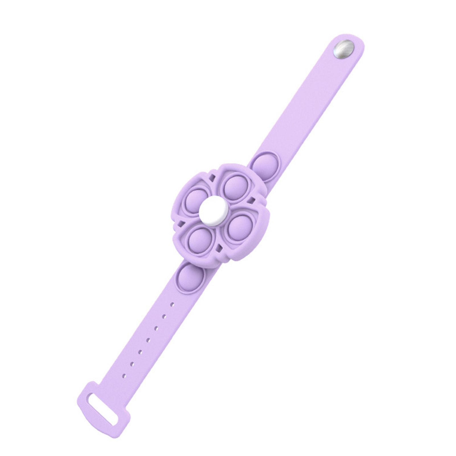 Bubble Fidget Bracelets Stress Relief Food Grade Water Proof Hand Finger Press Silicone Bracelet Toy for Kids