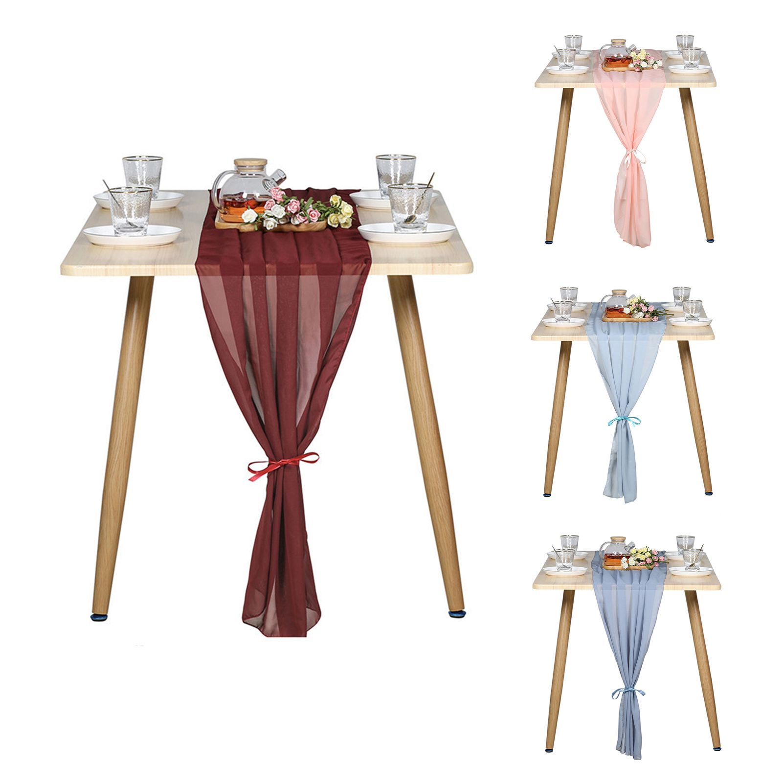 Place Mat Wide Application Modern Style Anti-scratch Table Runner