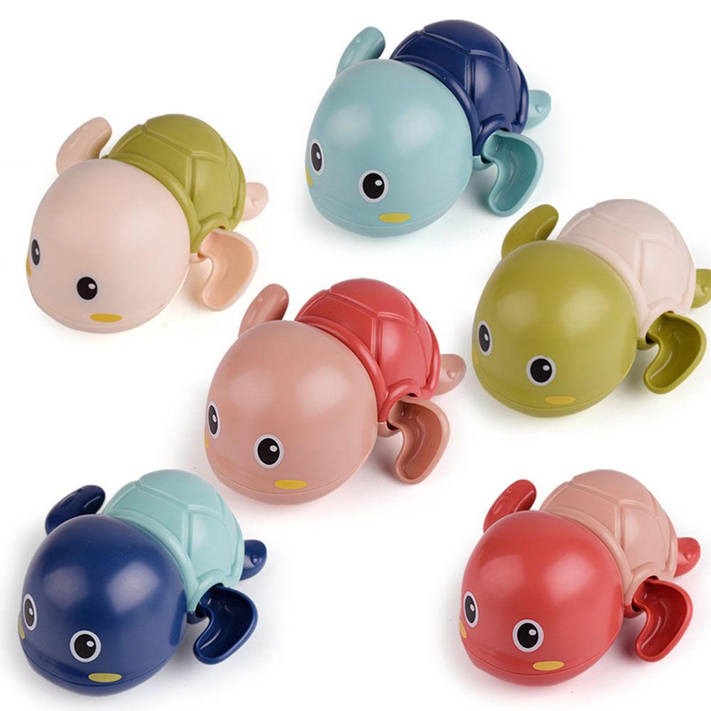 Clockwork Spring Lovely Cartoon urtle ABS Bathing oy for Kids Baby