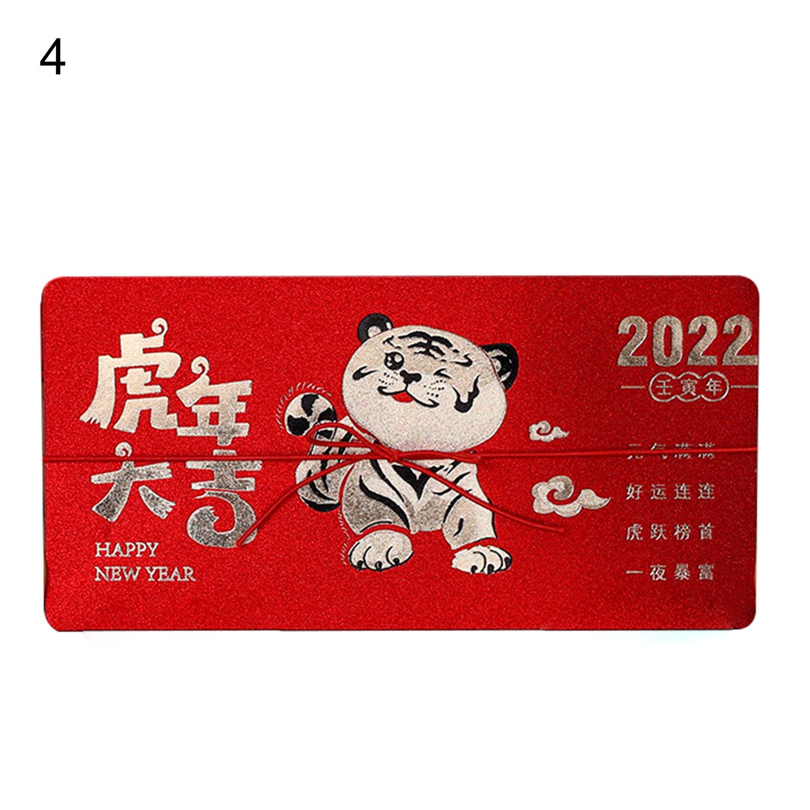 Bronzing Red Envelope Tear Resistant Chinese New Year Red Packets