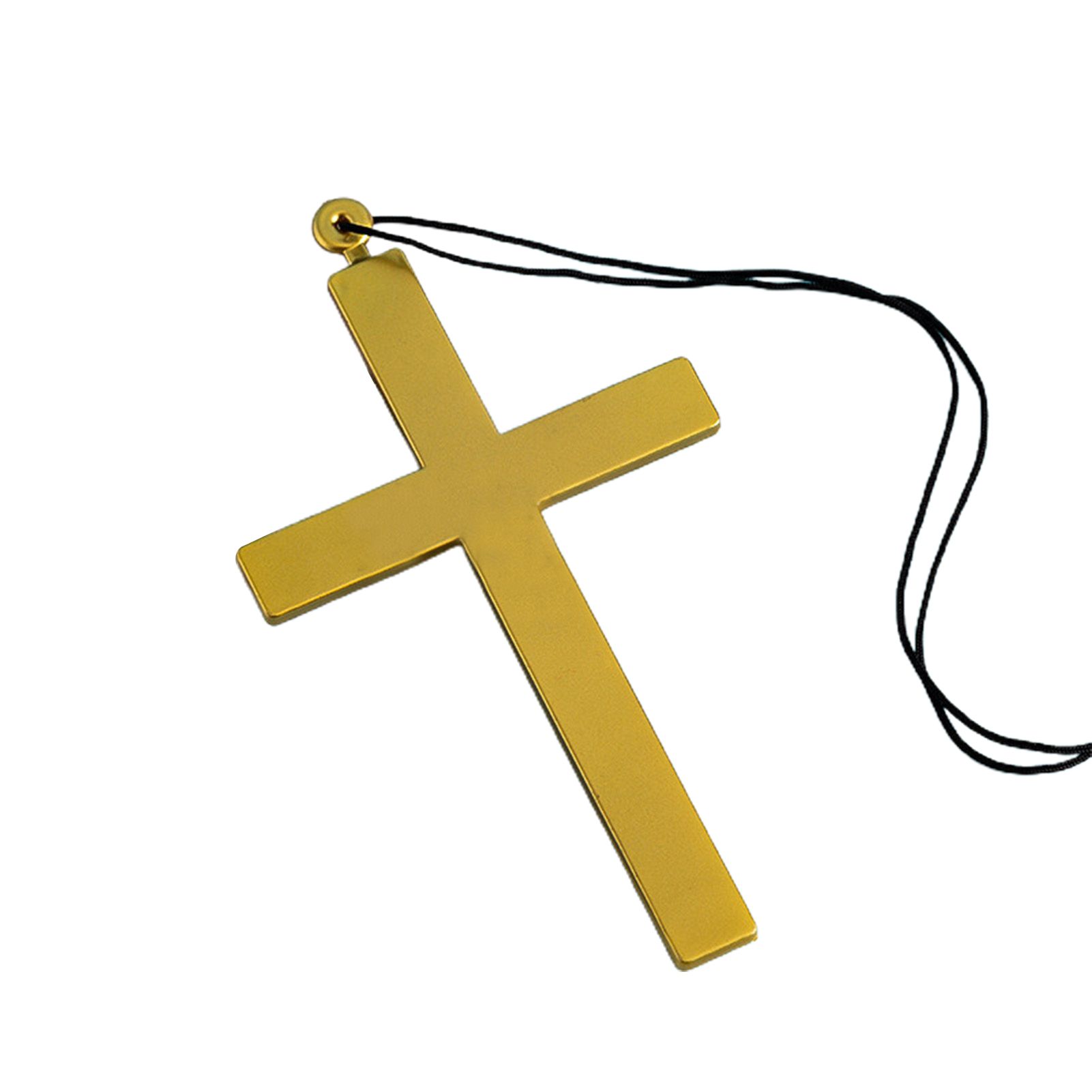 Greenhome Cross Necklace Delicate Decorations Accessory Cross Necklace Pendant  Ornament for Halloween