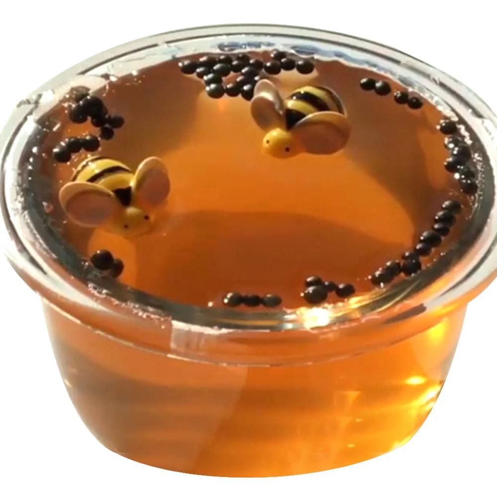 Hot Crystal Slime Toys Clear Honey Slime Bee Polymer Clay Modeling Slime Lizun Glue Mud Slime Putty DIY Toy Antistress Mud