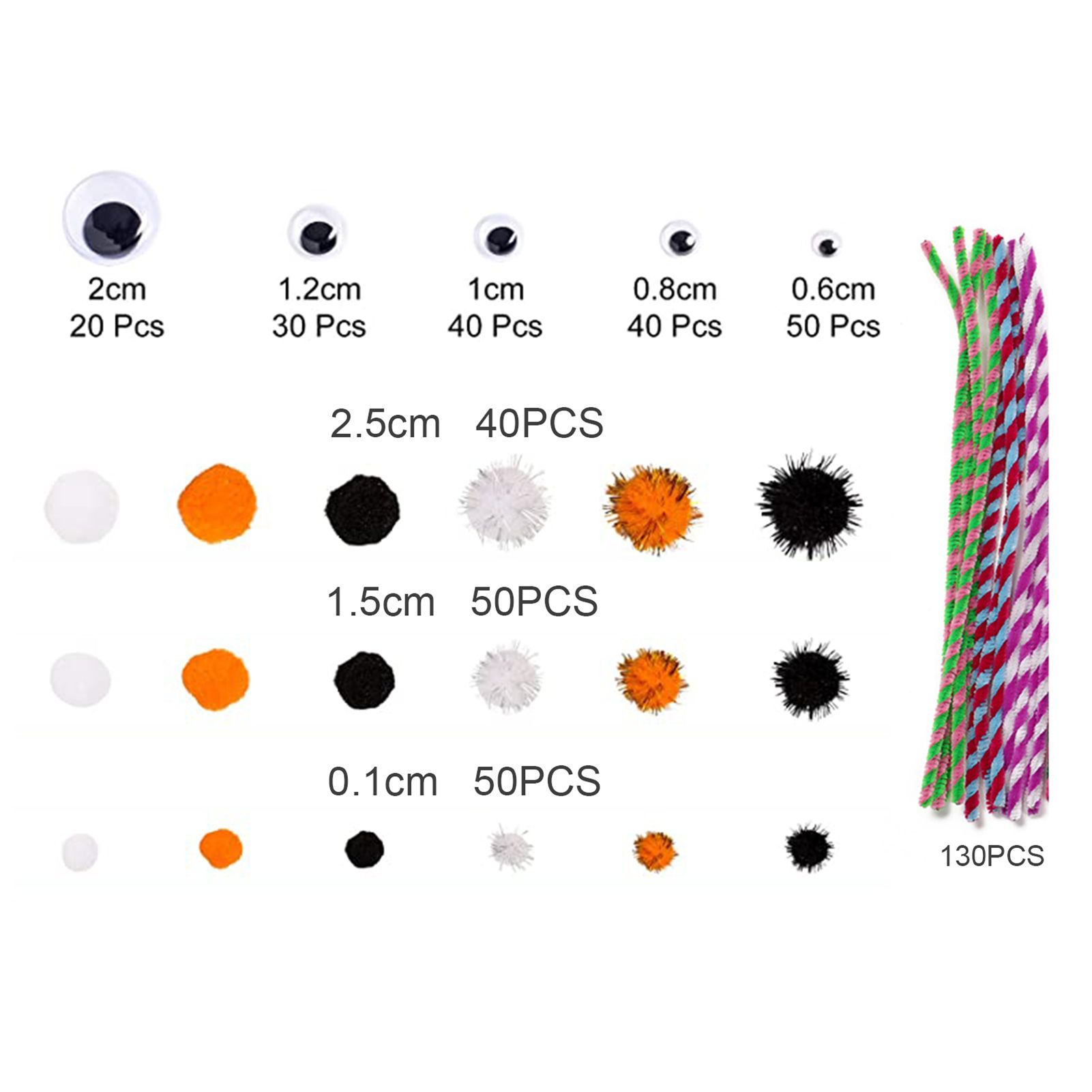 Flexible Pipe Twist Rods Sticks Children DIY Handmade Art Craft Educational Toy