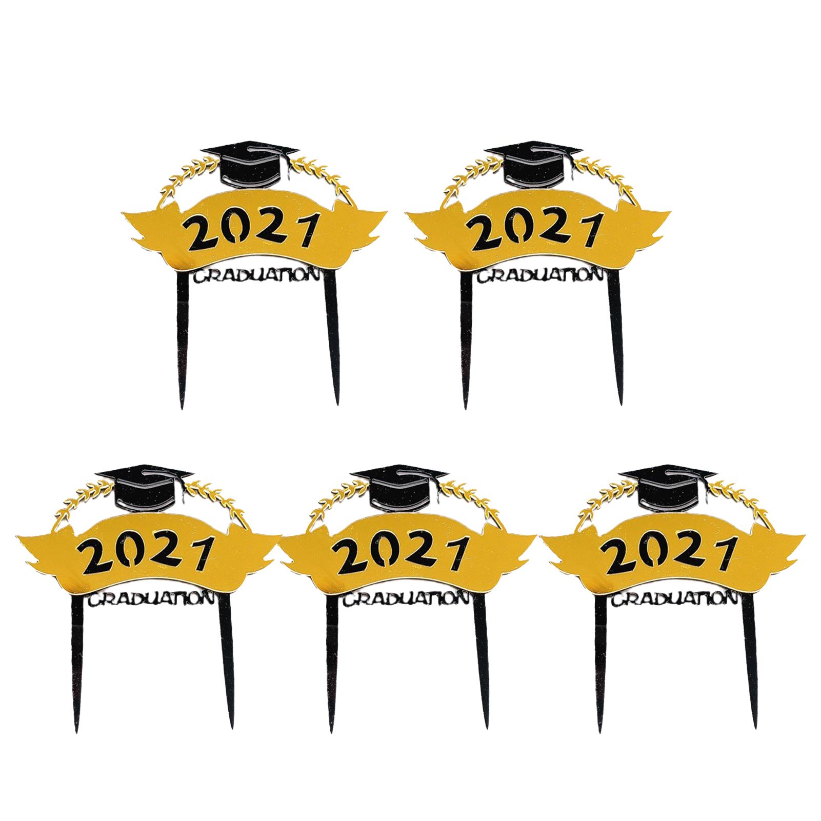 Cake Inserts Cards Attrtive Graduation Party Cake Decor