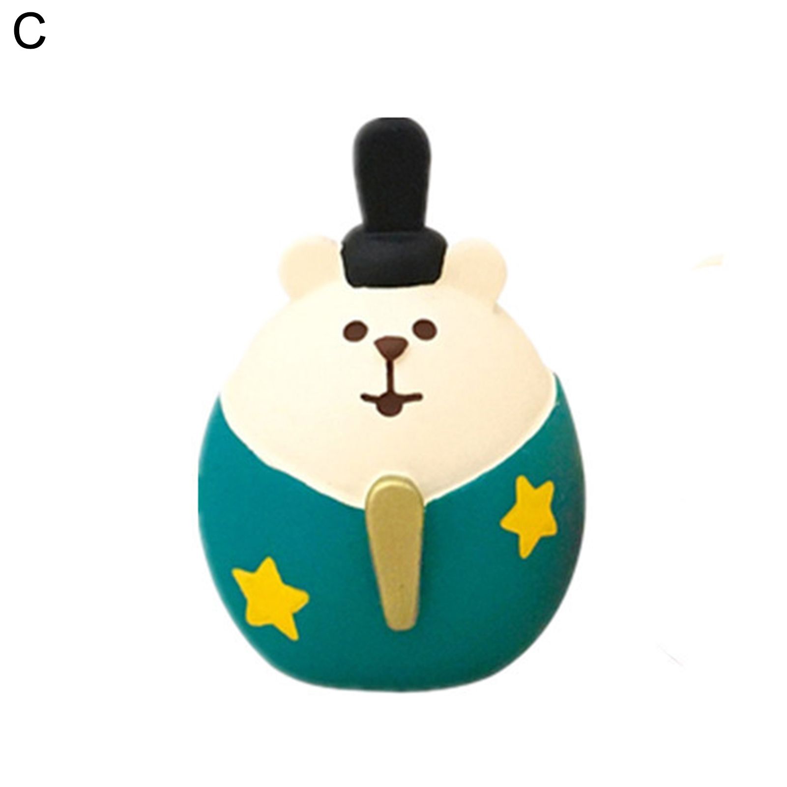 Crafts Animal Shape Couple Gifts Resin White Bear Penguin Animal Ornament for Shop