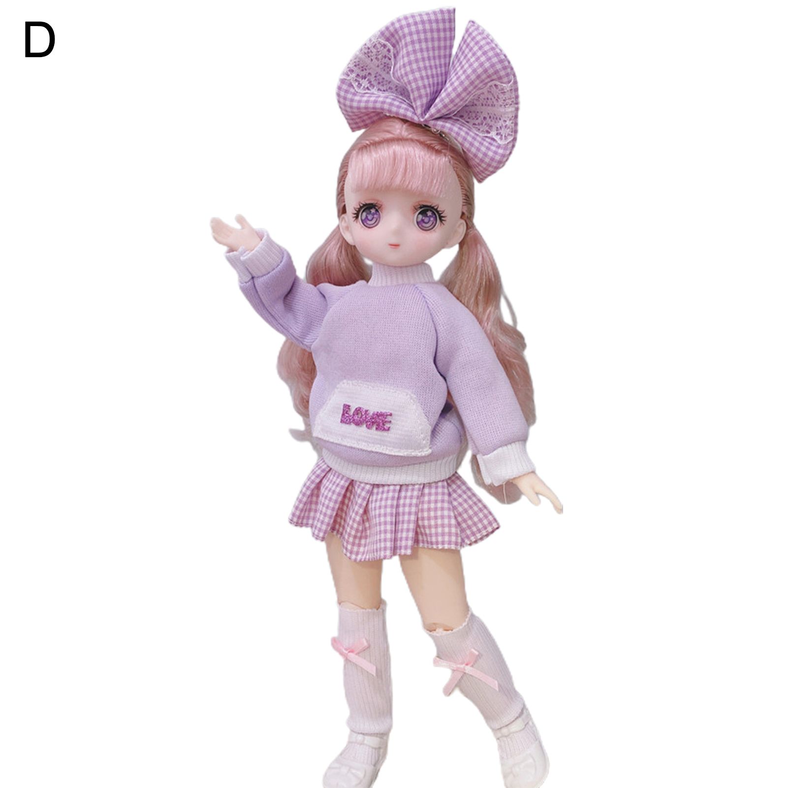 Girl Doll Adorable Comic Fe Dress-up Doll Toy