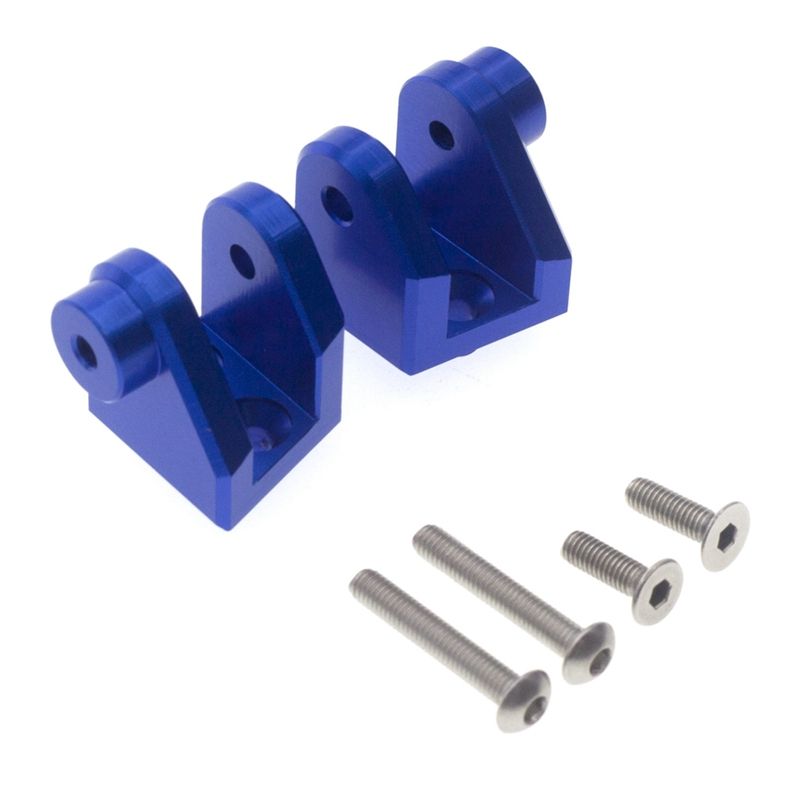 2Pcs Metal Front Rear Lower Link Rod Mount Bracket for LOSI LMT 4WD Solid Axle Monster Truck RC Car Upgrade Parts