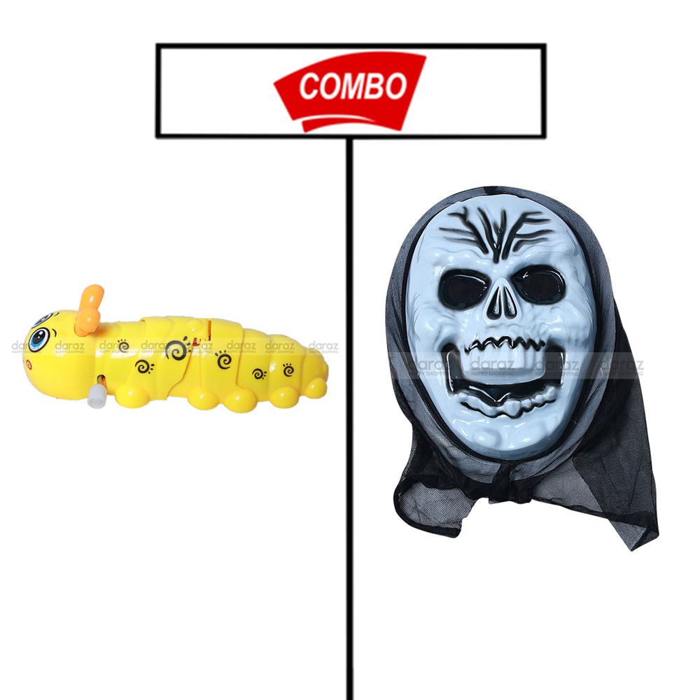 INSECT TOY & Costumes false face COMBO PACK