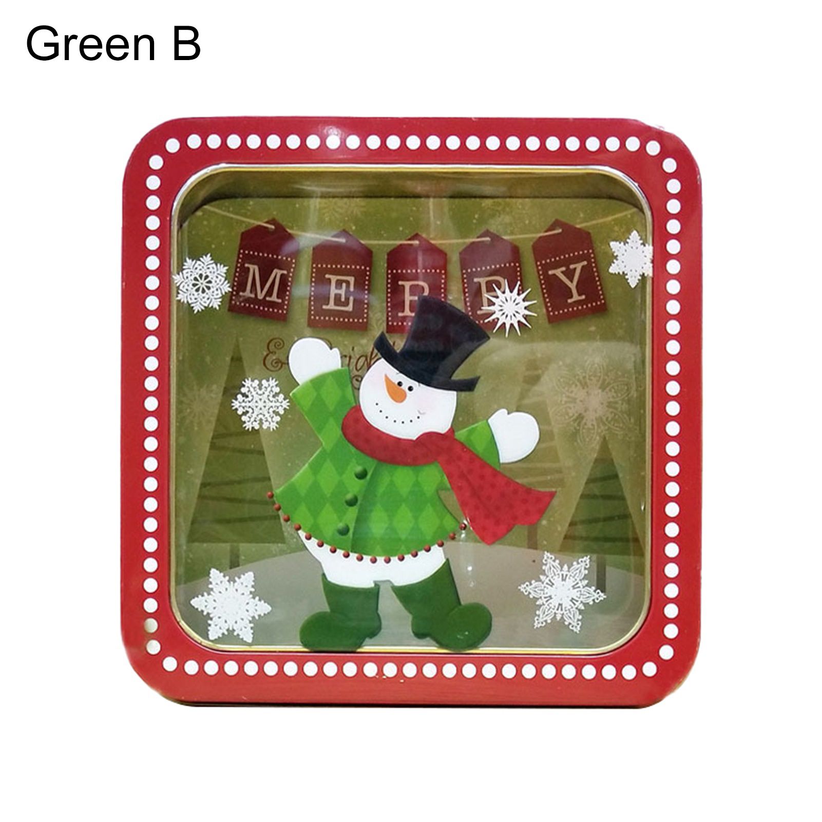 Gifts Package Box Fadeless Snowman Print Gifts Package Box