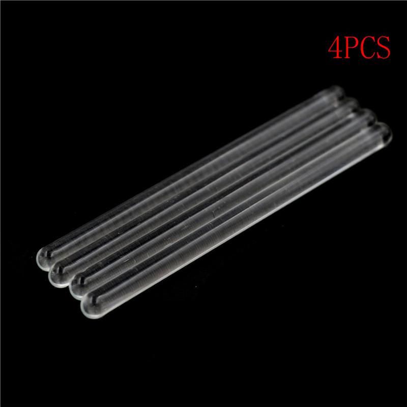 MEIK 4pcs Lab Use Stir Glass Stirring Rod Laboratory Tool 6*100mm