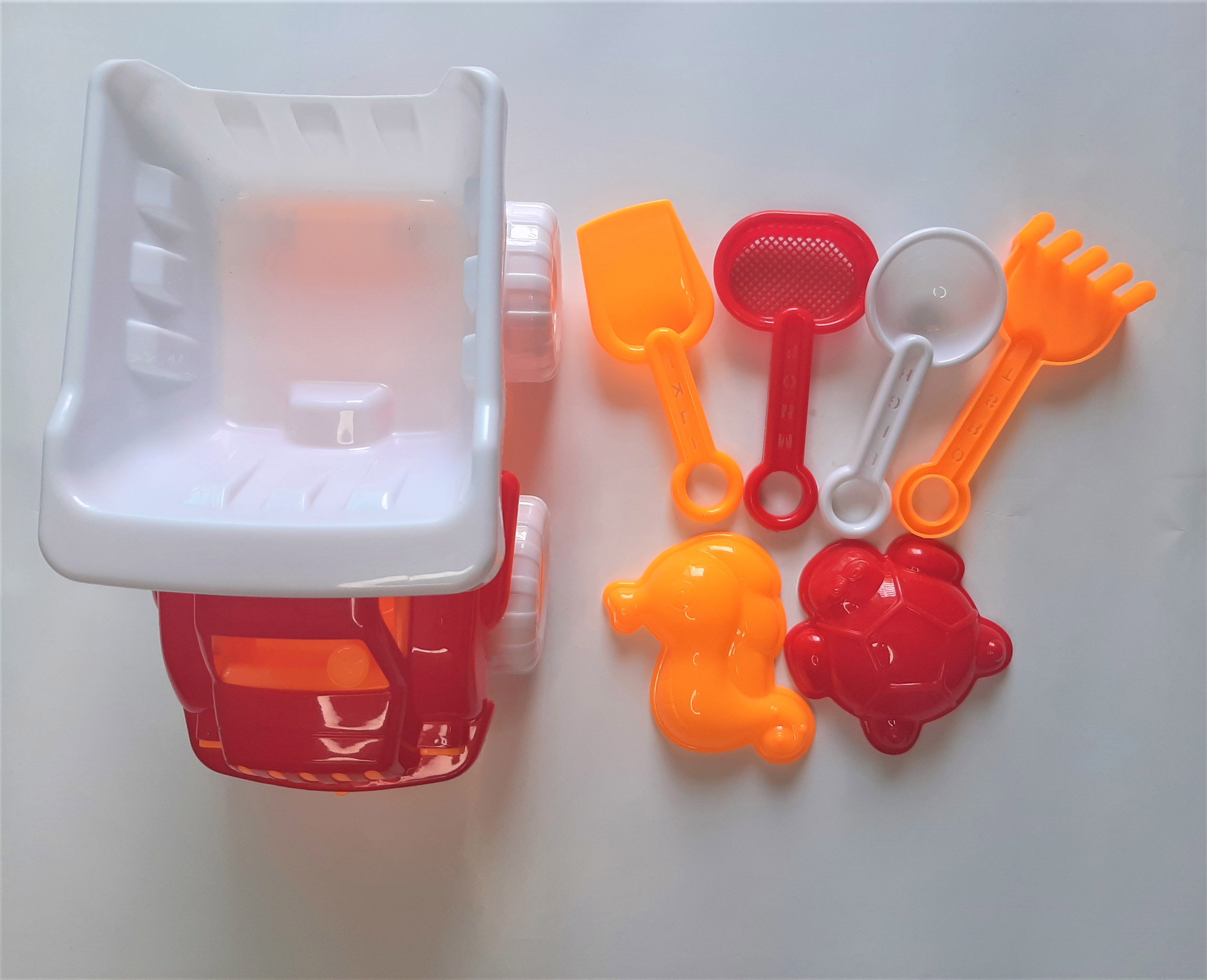 Beach Dig Toy Truck Set For Kids - Car Toy