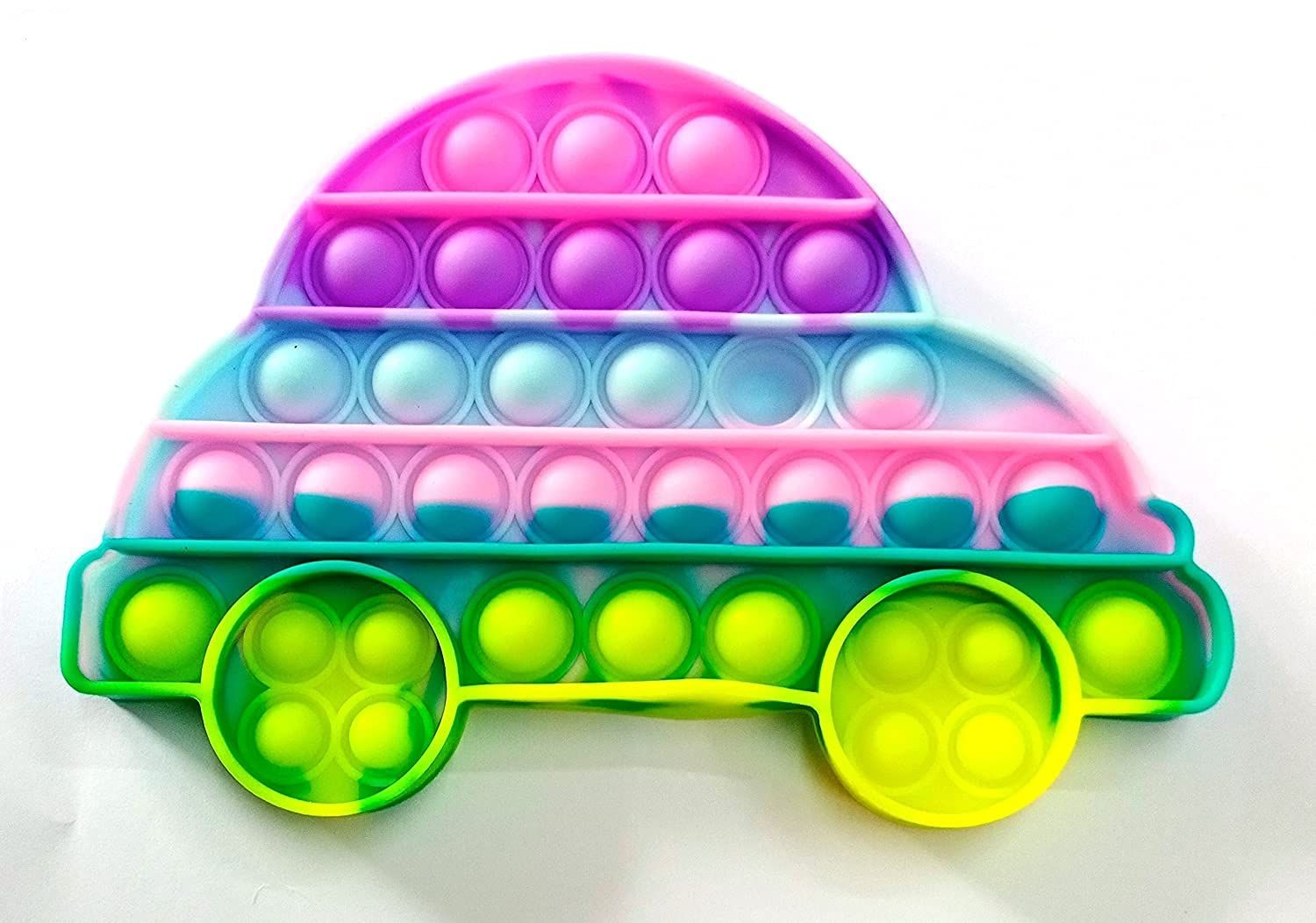 Push Pop Bubble Fidget Sensory Toy Special Needs Stress Reliever Silicone Stress Reliever Toy Squeezes Sensory Toys 1pce - Baby Toys - Baby Toys - Baby Toys - Baby Toys