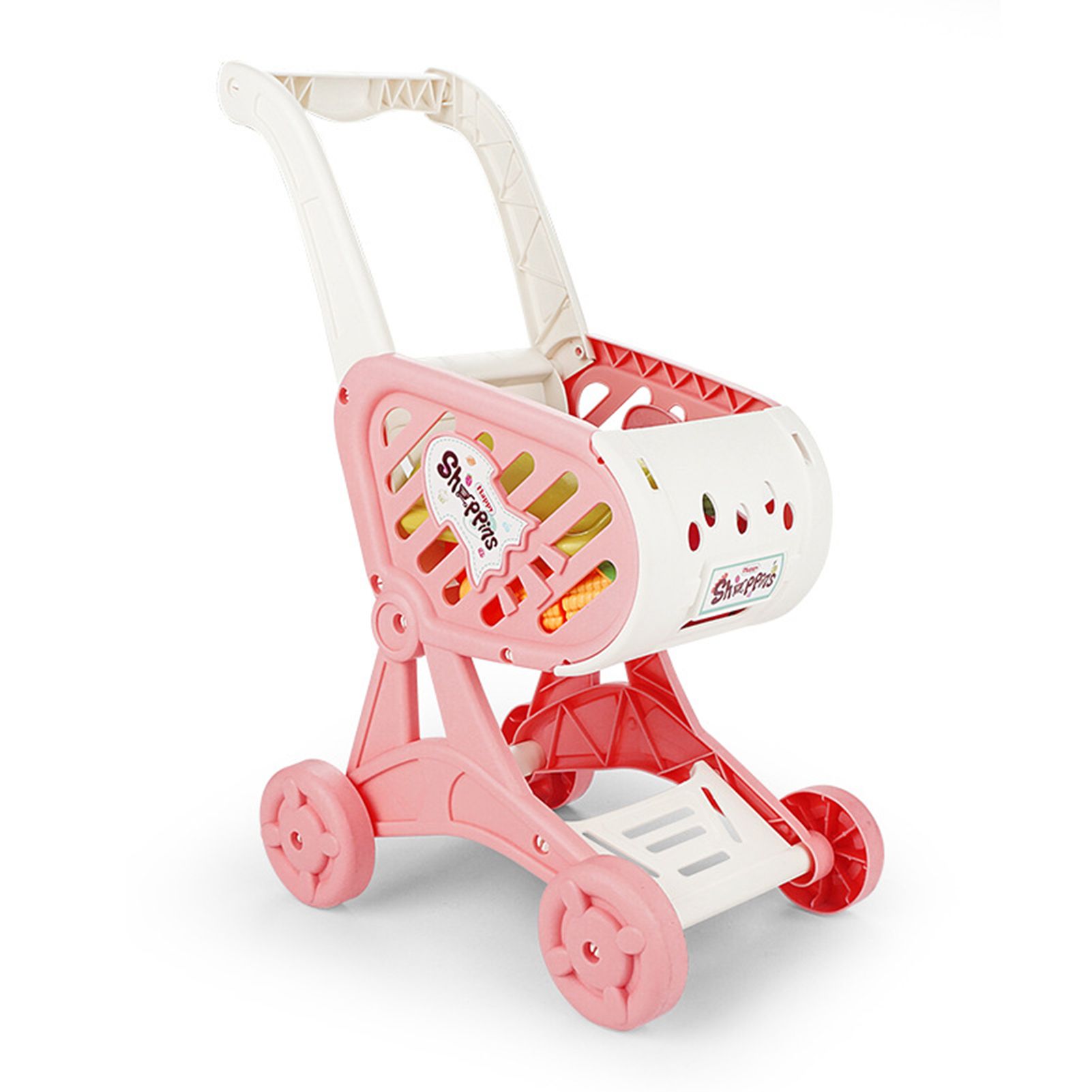 Shopping Carts Funny Intellectual Large Capacity Mini Supermarket Handcart for Entertainment