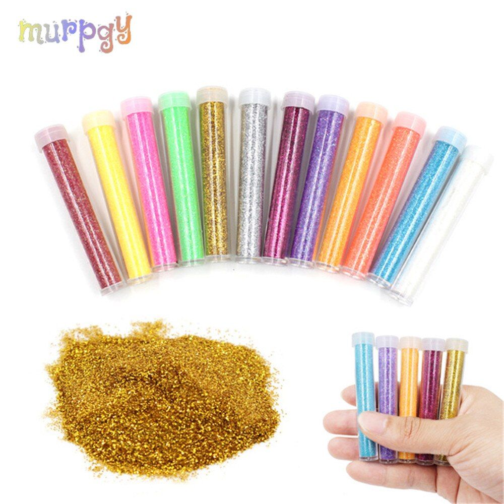 DIY Kit Sequin Glitter Clear Fluffy Addition Slime Box Toys Charms Modeling Clay Kit Lizun Accessories for Plasticine for Kids